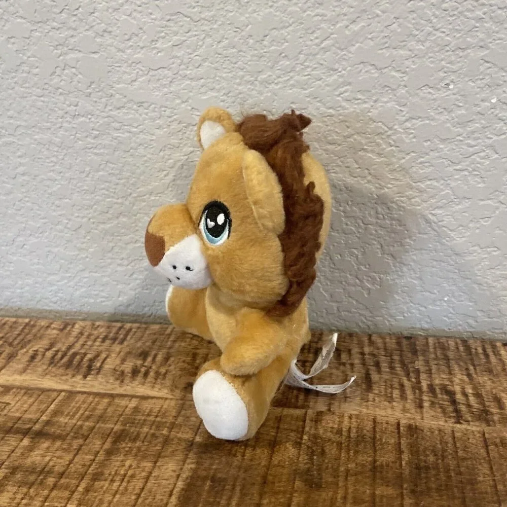 BUILD A BEAR 7” Small Fry Buddy Lion Plush 2015 Stuffed Animal BAB Soft
